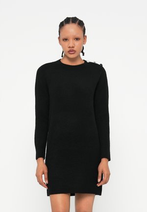 ONLMELODY O NECK DRESS - Maglione - black