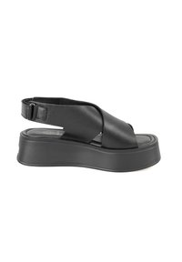Desa Plateausandalette - black