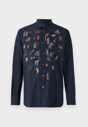 REGULAR FIT SHIRT - Shirt - very dark navy