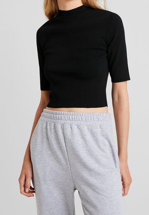 Print T-shirt - black