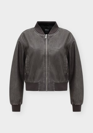 ONLY, Bomber ONLJANE Bomber - Veste en similicuir - chocolate brown