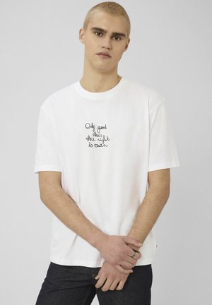 IMPRIMÉ DEVANT - T-shirt imprimé - blanc