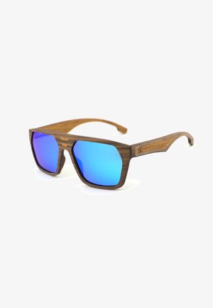 RINCON - Sunglasses - braun etui