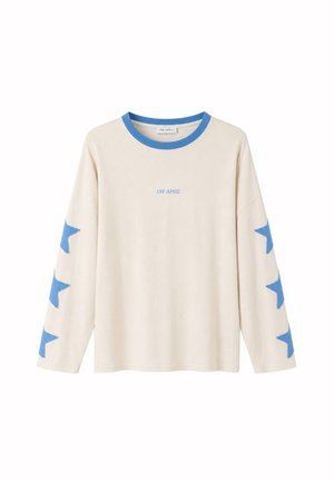 OH APRIL, VENETIA LONGSLEEVE STARS - Μπλούζα με μακριά μανίκια - off white