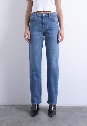 KARLA - Egyenes szárú farmer - medium blue denim