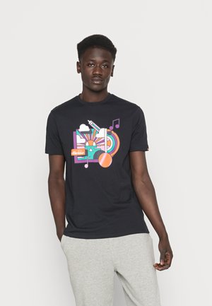 MATTEI - T-shirt con stampa - black