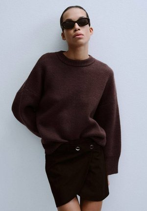 Jersey de punto - bordeaux