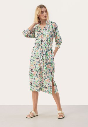 ENAPW  - Denné šaty - green multi flower print