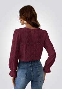 Cupshe Blouse - dark red