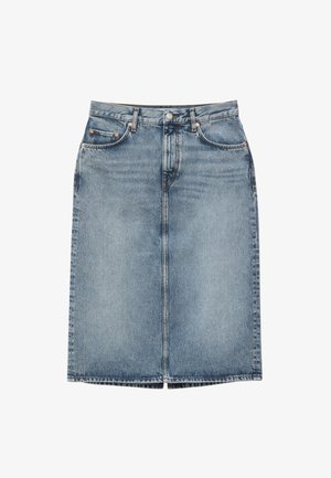 & OTHER STORIES, Jupe en jean - dusty blue