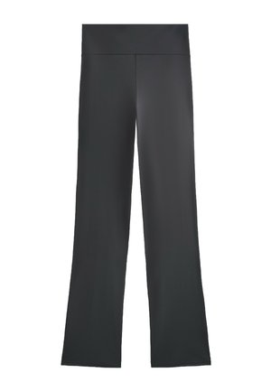 HIGH-RISE COMFORT STRAIGHT-LEG  - Pantalon classique - mottled grey