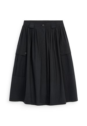 ARKET, Jupe trapèze - black