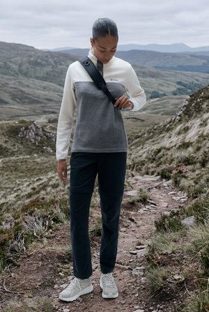 Columbia BENTON SPRINGS™ 1/2 SNAP PULL OVER II - Sweat polaire - city grey heather/chalk