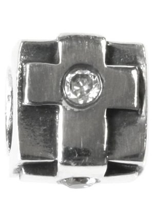 ZIKONIA BEADS QUADRAT - Charms - silberfarben