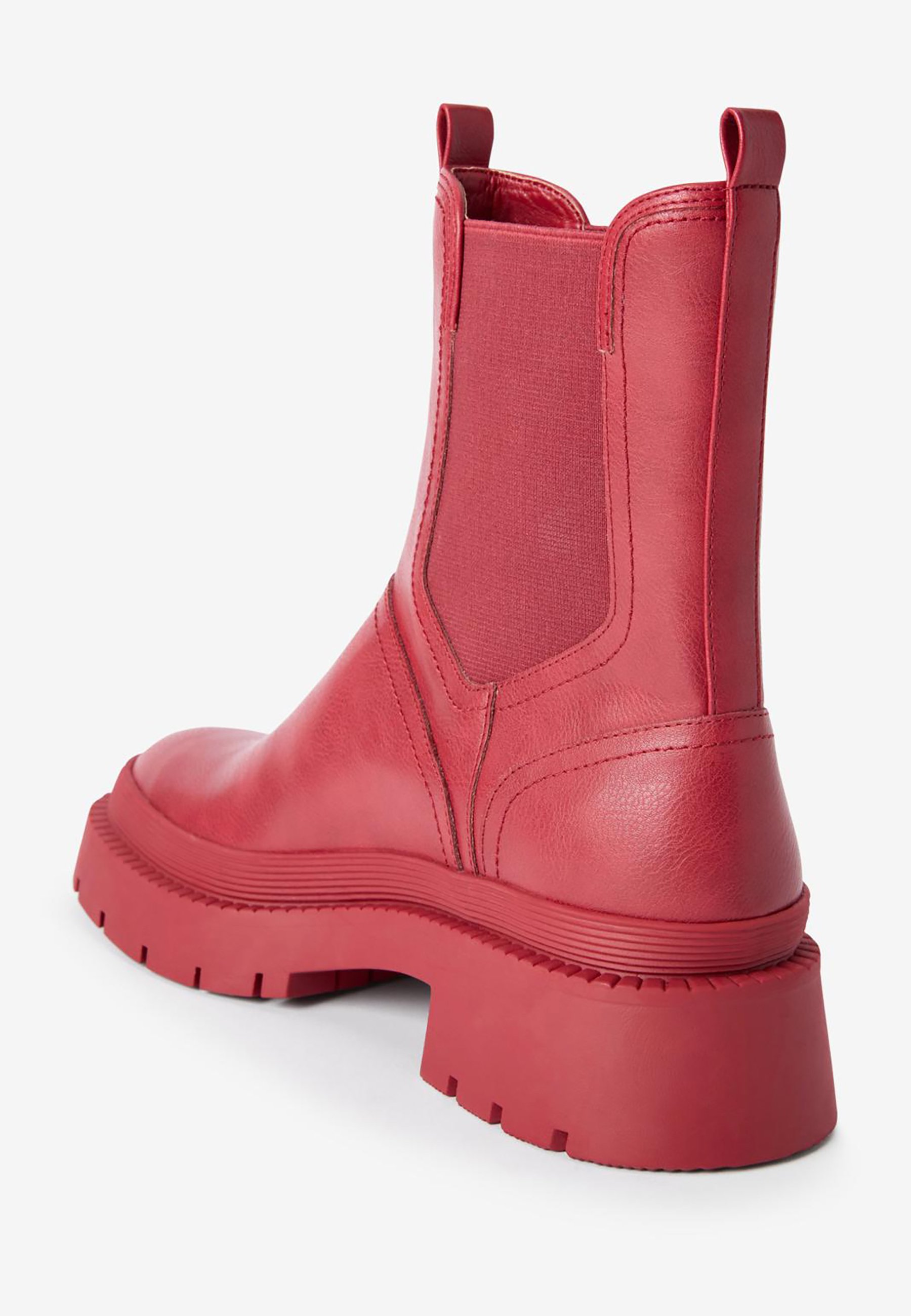 Next RUBBERISED CHUNKY - Botas de agua - red/rojo - Zalando.es