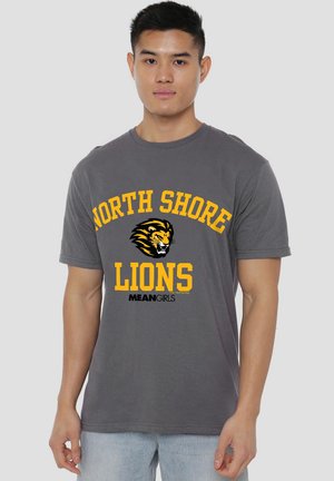 MEAN NORTH SHORE LIONS - T-Shirt print - anthracite