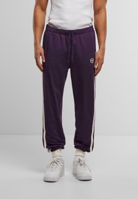 Sergio Tacchini NEW DAMARINDO JOGGING - Treningo apatinė dalis - blackberry cordial gardenia