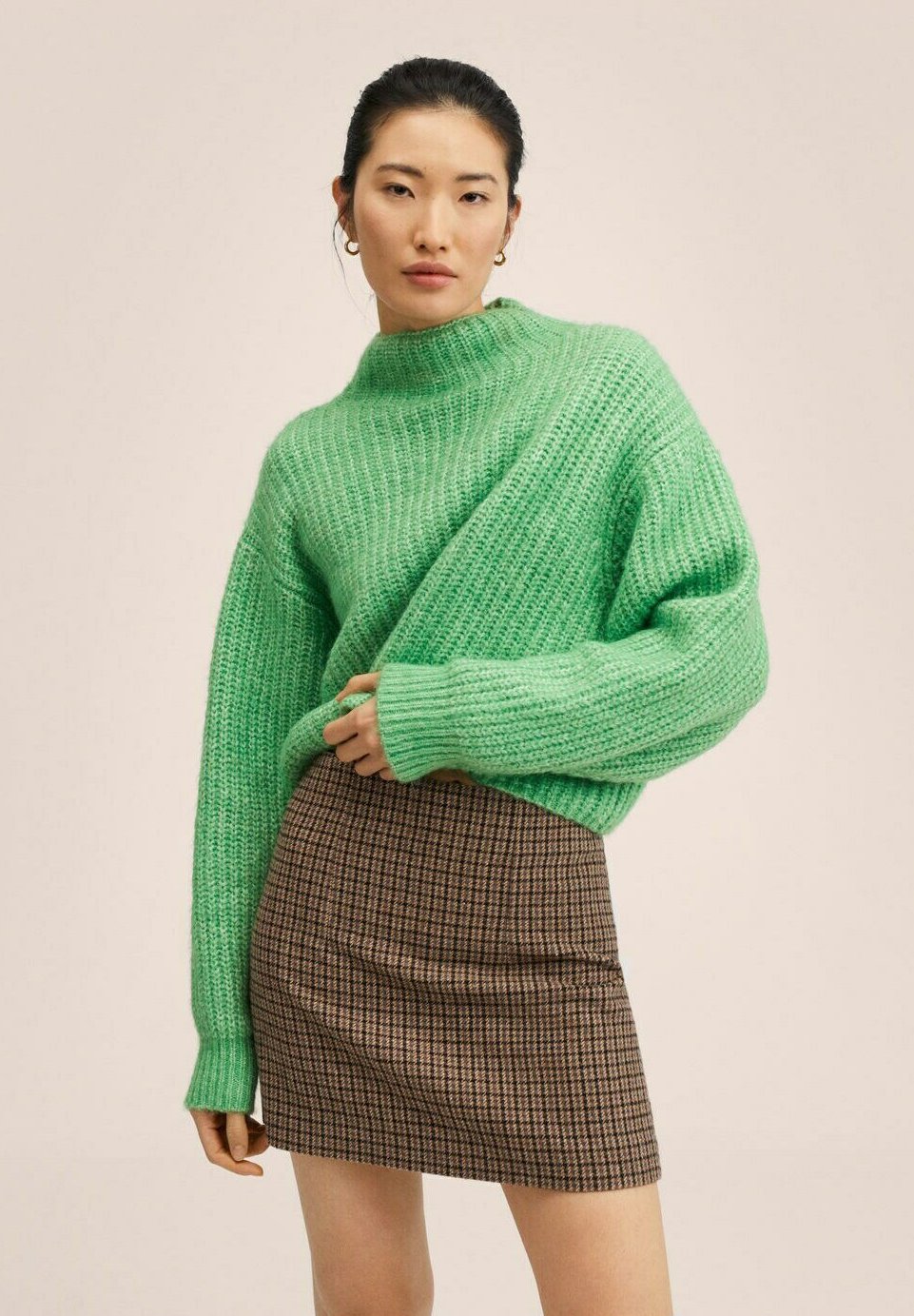 mango green jumper