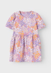 Name it 2ER PACK BEQUEMES MIDI  - Jerseykleid - dunkelblau rot