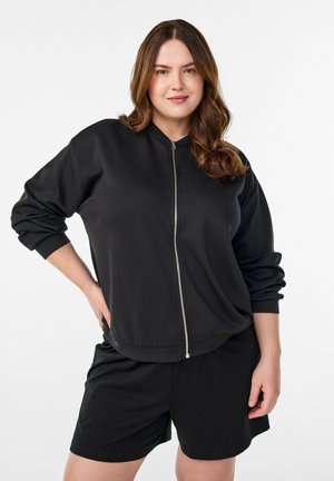 Sweatjacke - black