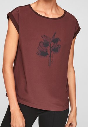 T-shirt imprimé - dark red