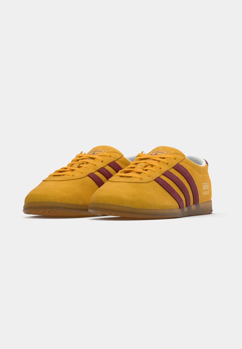 adidas Originals GAZELLE LO PRO W - Trainers - eqt yellow/semi pulse  lilac/yellow - Zalando.ie