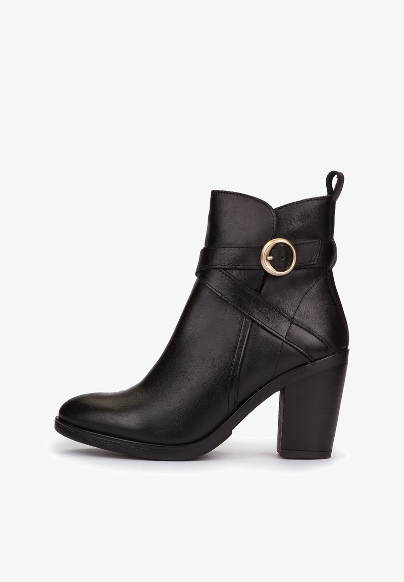 Yokono Botines de tacón - black