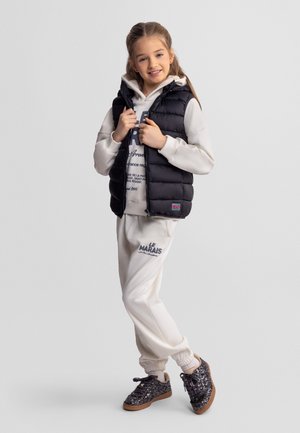 MINOTI LIGHTWEIGHT PADDED WITH HOOD - Vest - black