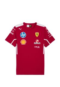 SCUDERIA FERRARI - T-shirts print - dark cherry