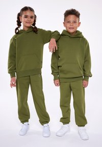 Champion EXCLUSIVE HOODIE UNISEX - Felpa - dark green