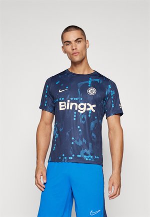 CHELSEA NIKE DF ACADEMY SHORT SLEEVES TOP K PRE-MATCH - Squadra - obsidian/guava ice