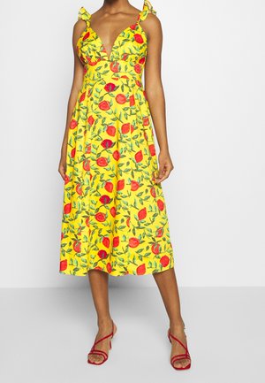 Freizeitkleid - yellow
