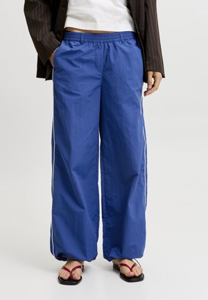 JJXX JXWILMA CLAIRE BAGGY WIDE  - Pantalones - true blue detail/piping