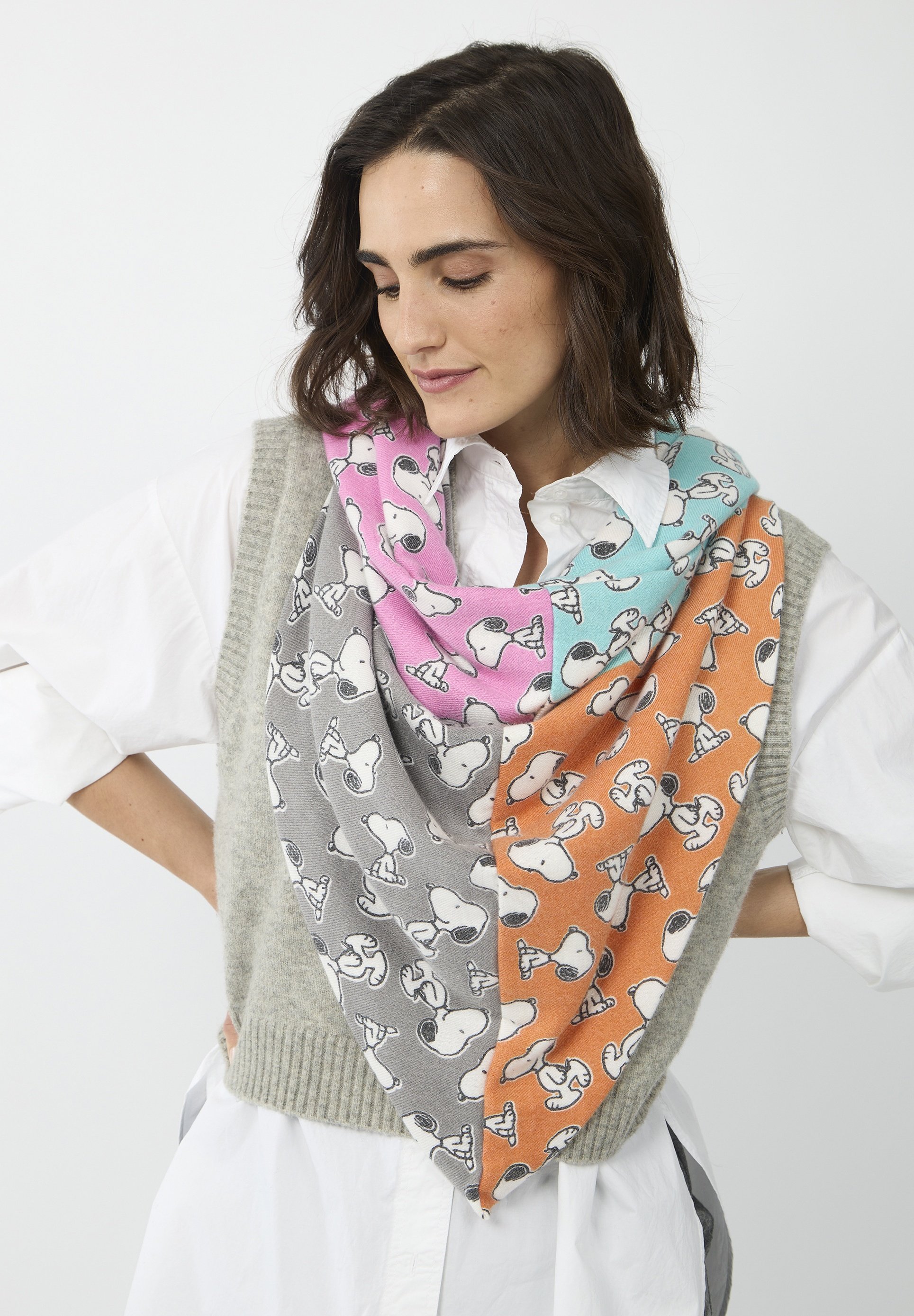 Codello PEANUTS - Foulard - gry2/grey - Zalando