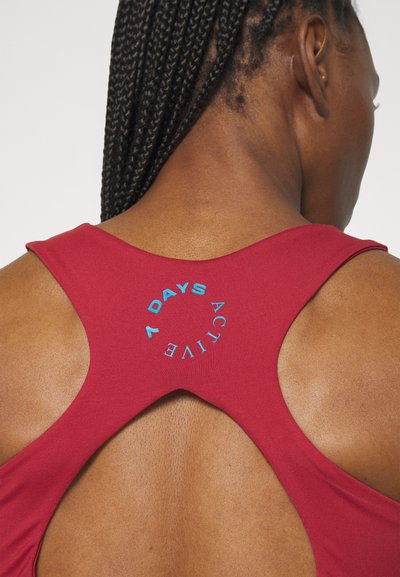 7 DAYS Active Αθλητικό σουτιέν ελαφριάς στήριξης - red pear