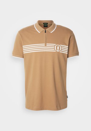 BOSS PARIQ THE OPEN - Polo shirt - medium beige