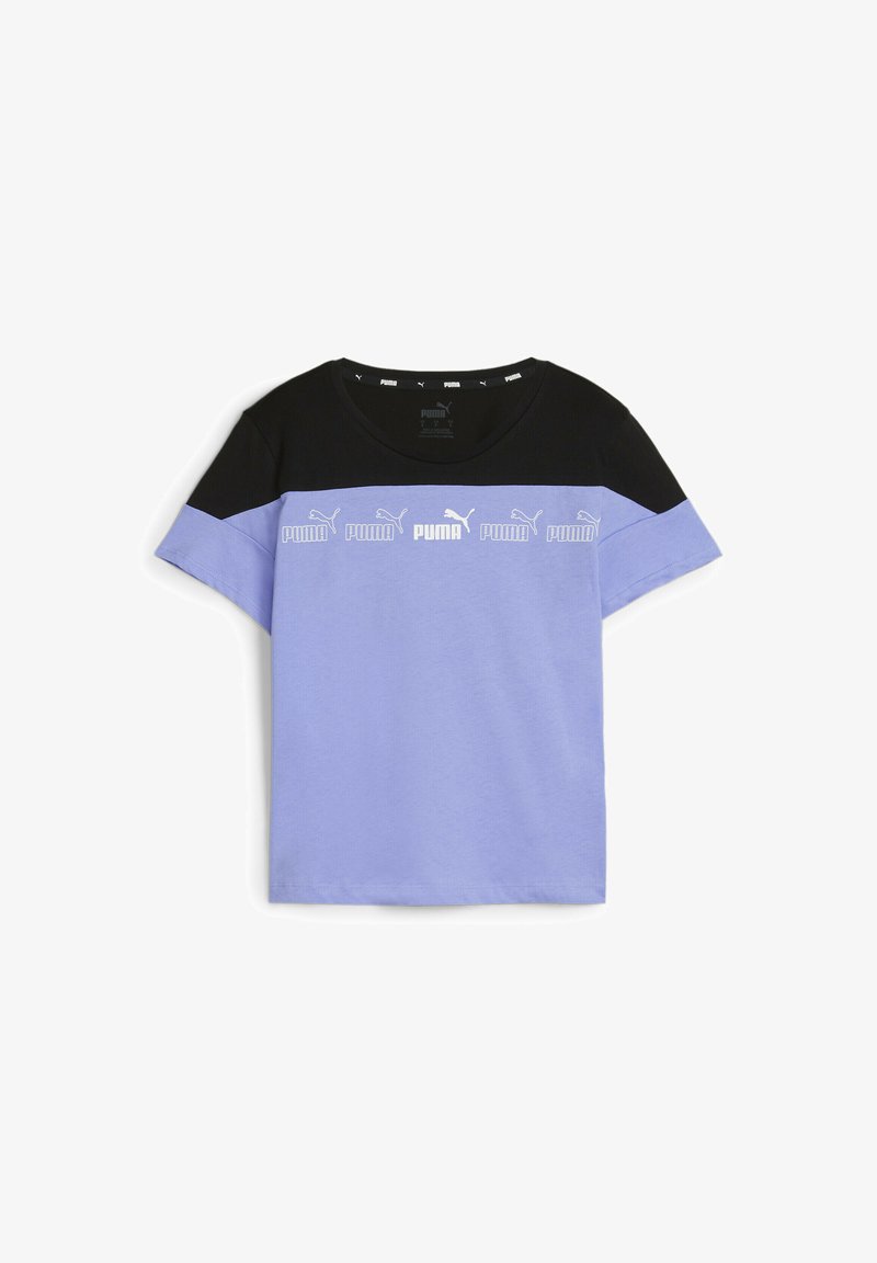 Puma AROUND THE BLOCK - Triko s potiskem - lavendar pop