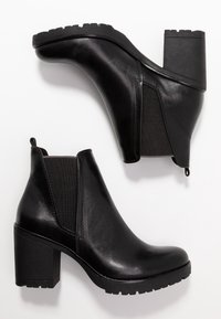Marco Tozzi Botines bajos - black