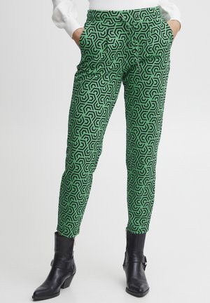 Trousers - evergreen