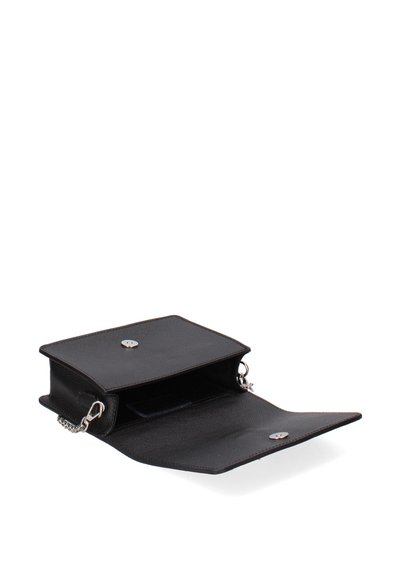 John Richmond SHOULDER - Sac bandoulière - black and silver