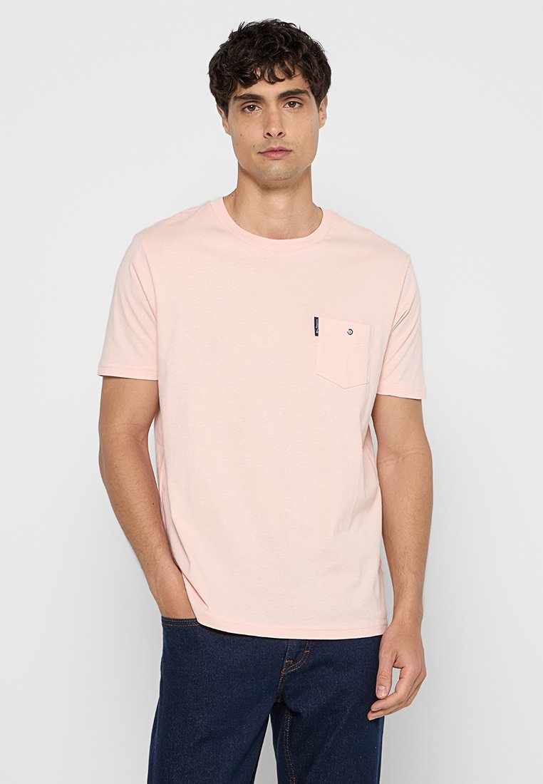 Ben Sherman T-shirt basic roze