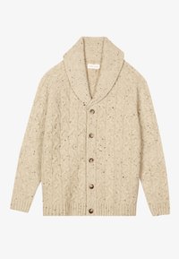 Cardigan - mottled beige