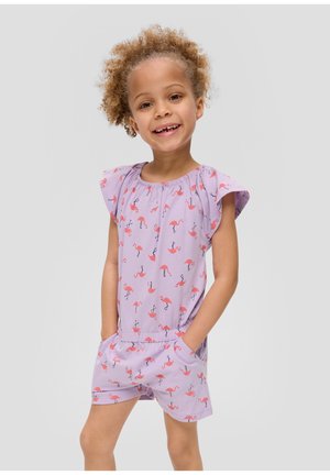 s.Oliver OVERALL MIT ALL-OVER - Combinaison - lavendel