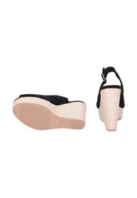 Ciabalù ZEPPE - Sandali con tacco - nero