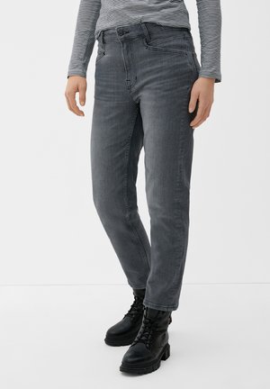 S.Oliver Jeans Donna Karolin Straight Leg Con Paillettes - Jeans Eleganti Con Dettagli Lucidi