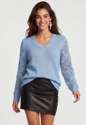 faina, Strickpullover - beau blue