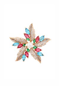 Broșă - rose gold - coloured pink