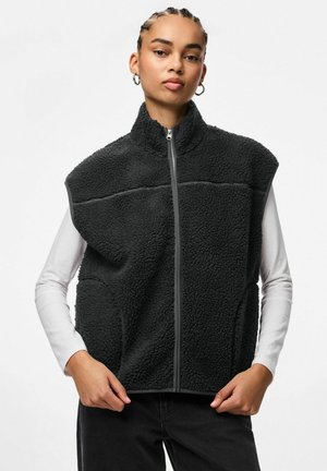 PCSADIA TEDDY NOOS - Vest - black