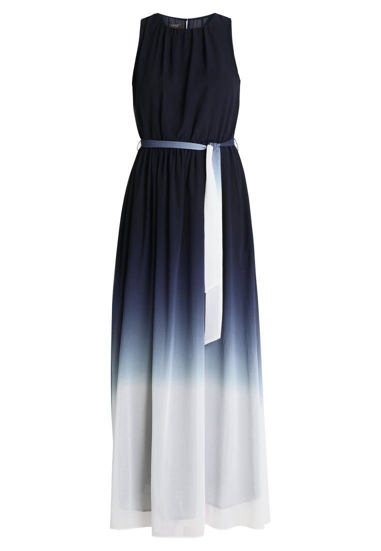 Apart DIP DYE Maxiklänning midnightbluecream Zalando.se Apart DIP DYE Maxiklänning midnightbluecream Zalando.se
