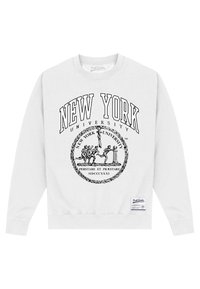Henry Tiger PARK FIELDS NEW YORK UNIVERSITY CREST - Felpa - white